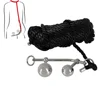 Stainless Steel Double Ball Anal Hook Rope Collar Body Slave Bondage Restraint Male Metal Anal Butt Plug Vagina Insert Toy 1