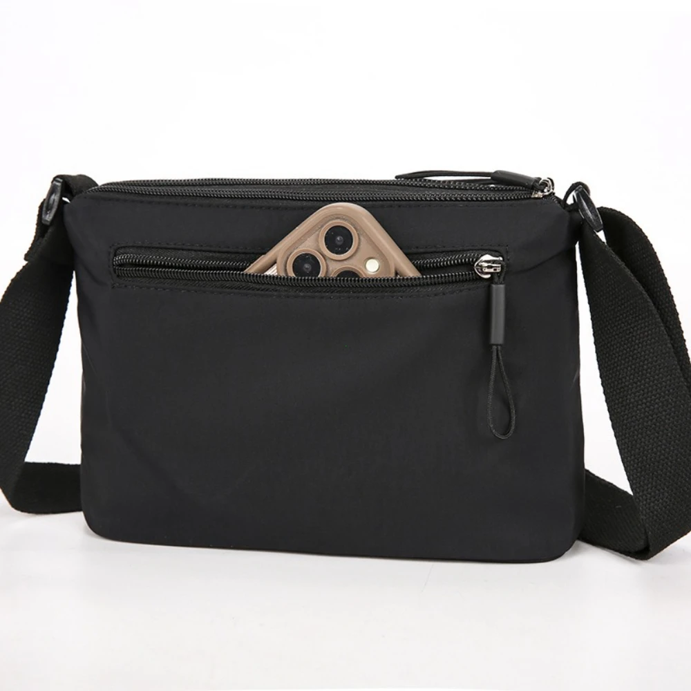 Casual Oxford Crossbody Bag Solid Color Large Capacity Shoulder Bag Soft Fabric High Quality Messenger Bag Women Сумка Женская