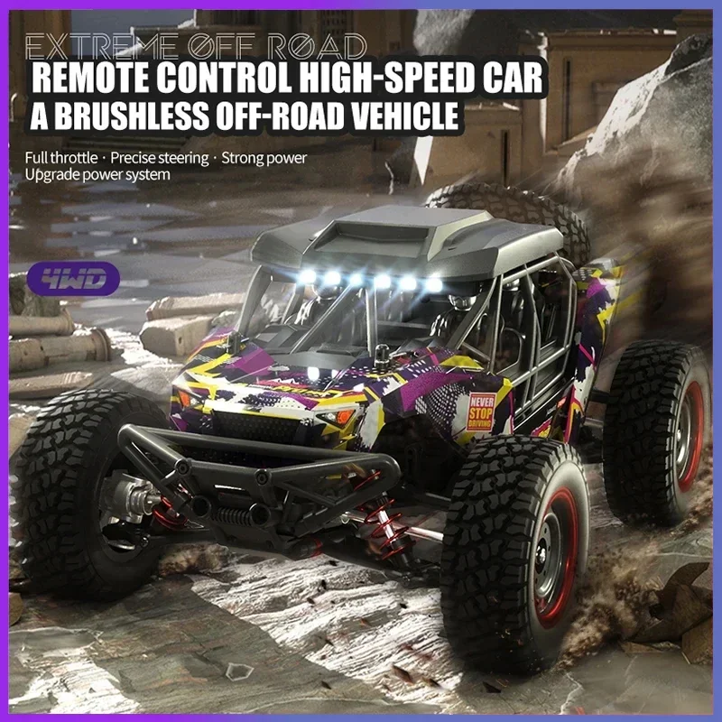 SCY 16106 PRO RC Car 70KM/H 1/16 4WD Off-Road Drift Brushless Electric High Speed Remote Control Vehicle Children Toy Crawler 2