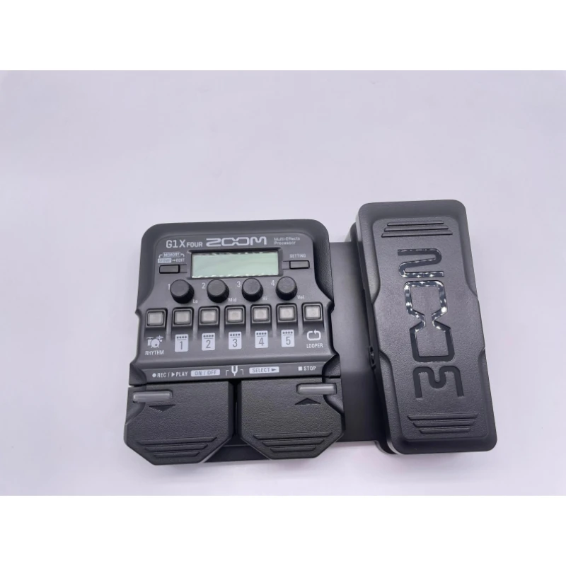 ズームg14 g1x 4ギターマルチエフェクトプロセッサー、式ペダル