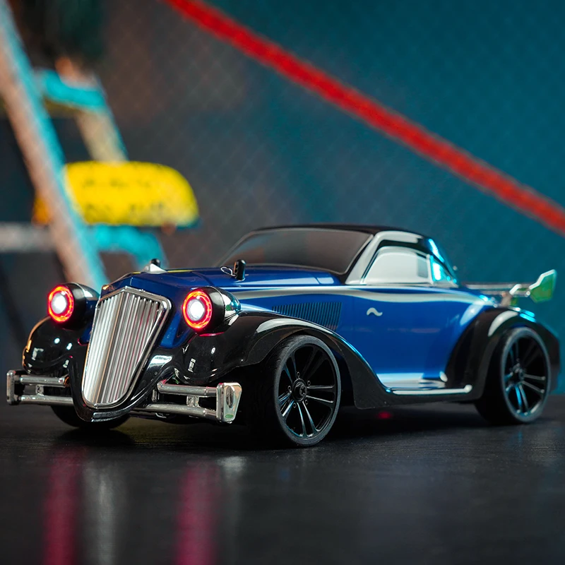 JJRC Q117 Rc Car for Adult 1/16 Retro High-Speed Drift Racing Professional Cars Remote Control Electric Classic Car Boys Gift