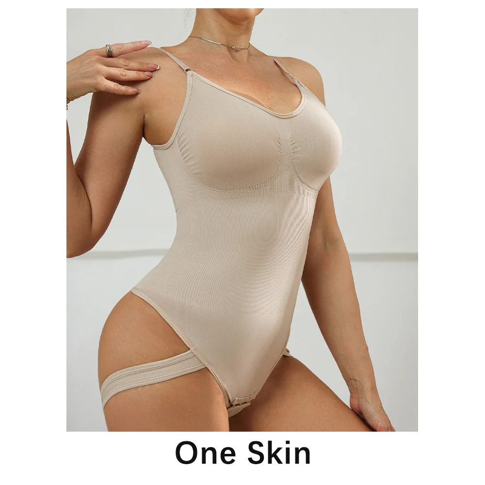 Women Butt Lifter Thong Bodysuit Seamless Cotton Open Crotch Push Up Shapewear High Quality Elastic Tummy Control Body Shaper