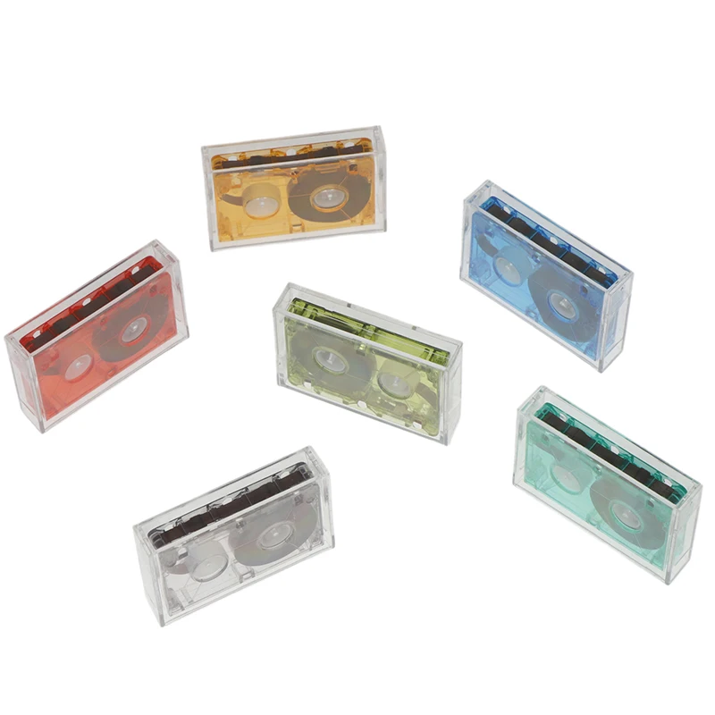 5*3.4CM Standard Cassette Blank Tape Player Empty 60 Minutes Magnetic Audio Tape Recording Speech Music Recording
