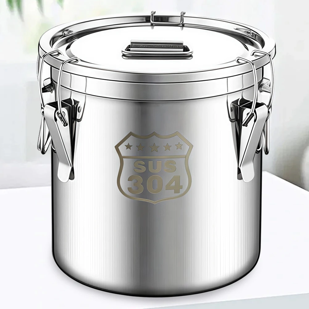 Stainless Steel Airtight Food Storage Canister