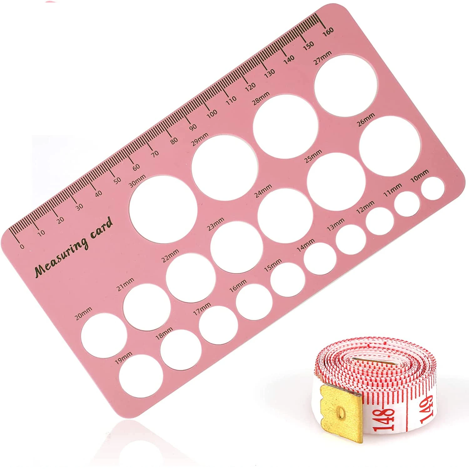 Nipple Ruler for Flange Sizing, Soft Flexible Silicone Measurement Tool for Breast Pump Sizing,Easy to Use for Pumping