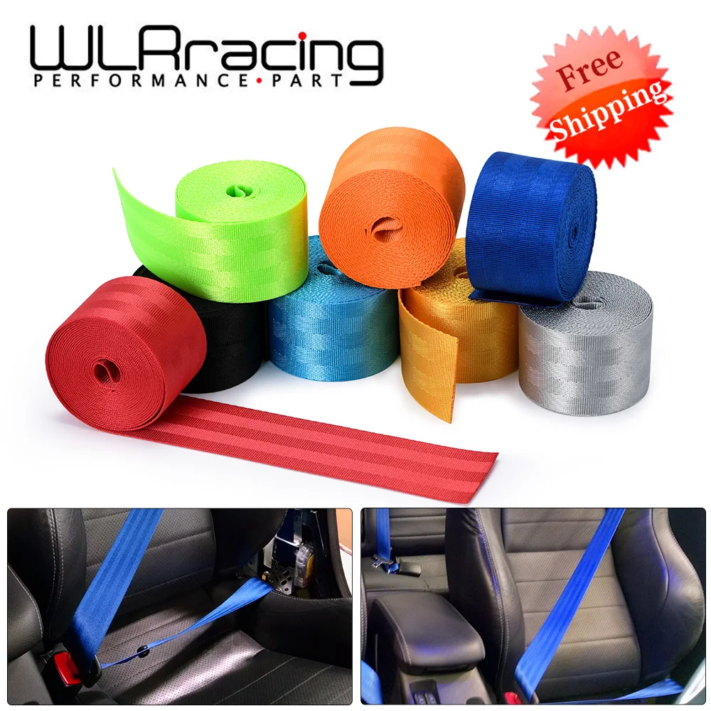 

2 шт. Авто 3,6 meterssurgent ремень безопасности тесьма ткань гоночного автомобиля модифицированные ремни безопасности Стандарт сертифицирован