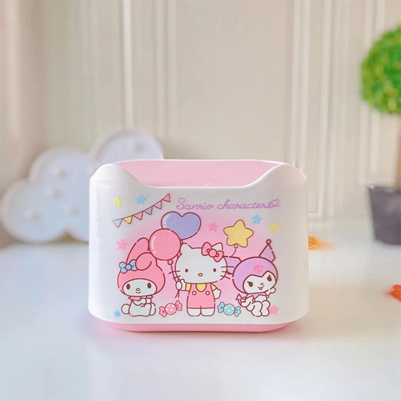 Sanrio Mini Small Waste Bins Kuromi Hello Kitty My Melody Desktop