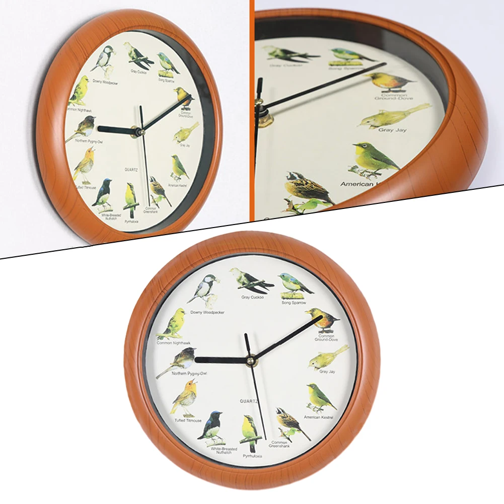 Bird Names And Songs Home Decoration Home Decoration Quartz Singing Bird Wall Clock Features Home Decoration Inch Names Songs