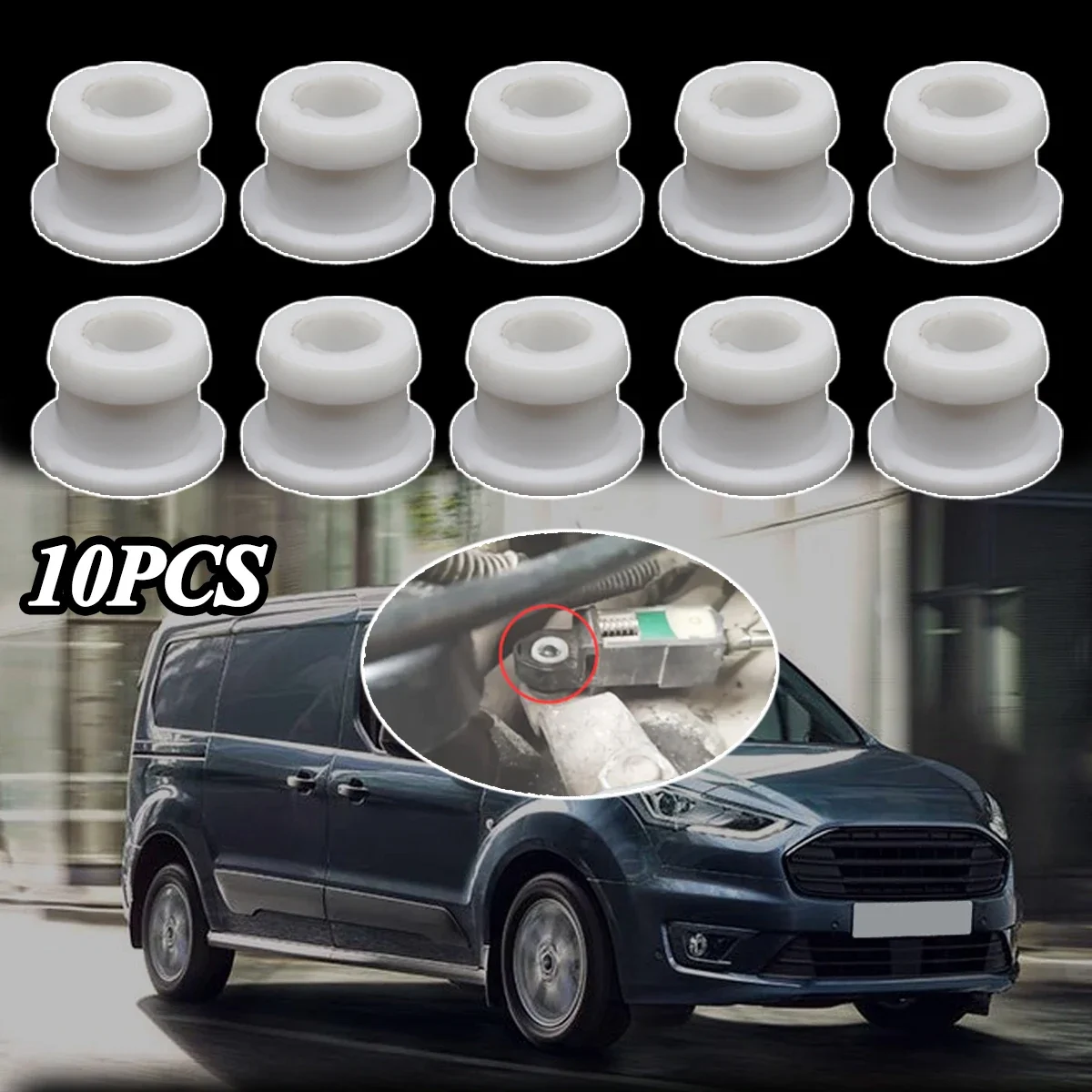 10PCShifterCableBushingForFordEdgeEscapeAutomaticTransmission