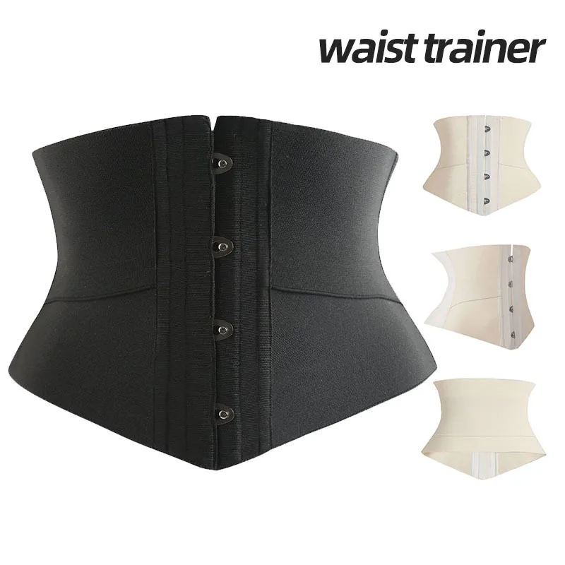 Latex Waist Trainer Body Shaper Tummy Slimming Shapewear Women Tummy Wrap Waist Trainer Corsets for Women Slimmer