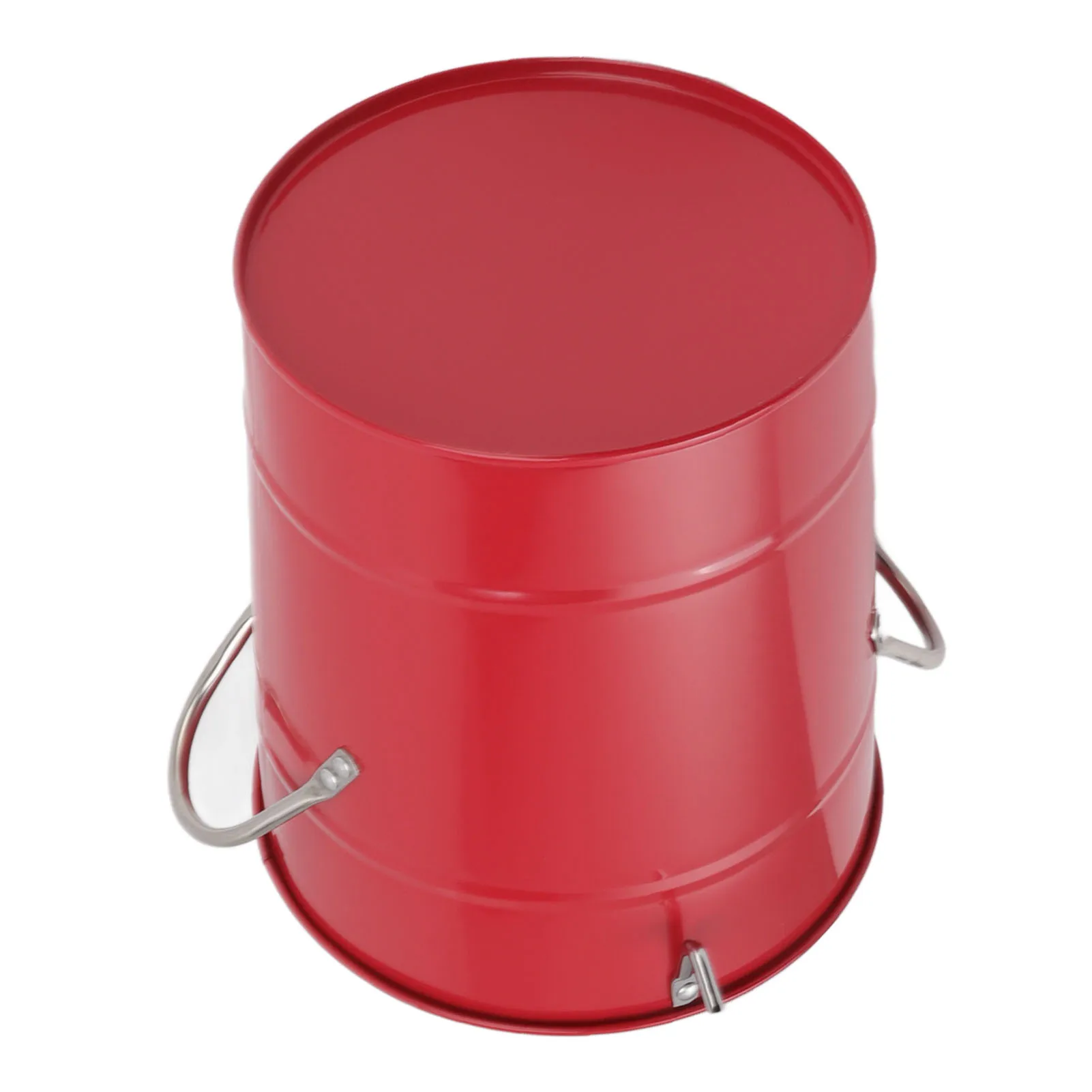 Ice Bucket with Ice Shovel Galvanized Sheet Plastic Beer Chiller Bin for Bar Home Outdoor Picnic
