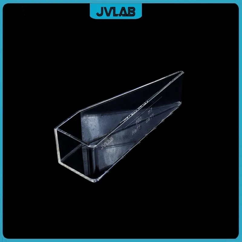 Hull Cell 500 ml Galvanized Hull Cell Testing Equipment Harrington Groove Graduated Hough Groove Sub Tank 500 CC