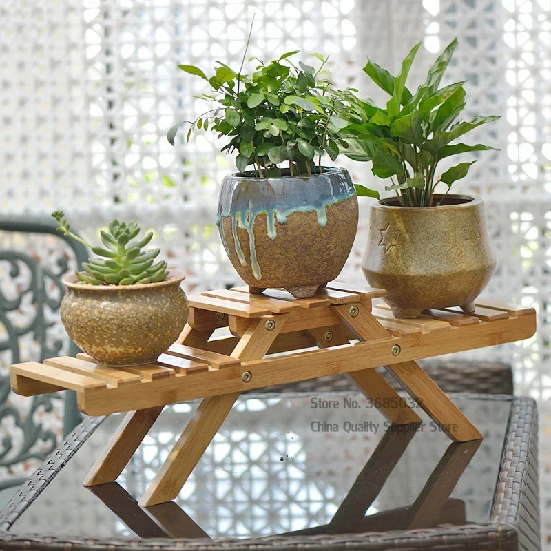 Home flower pot stand Garden Table green plants Display Stand Living Room Planter Flower Shelf Home Decor Pot Rack