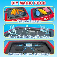 Color Changing Kids Food Fryer Pretend Play Toys for kids 3 - Gourmet Cooking Box toys, gift for boys and girls - Image 3