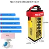 DXF Lipo 6500mAh 4S 14.8V 15.2V Grade A Li-Poly LCG HV Battery Hardcase with XT90 EC5 Connector for RC Model Car Boat Truck 5