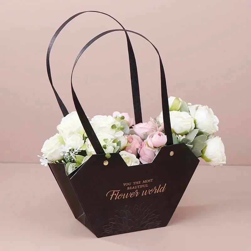 Holiday Flower Packaging Box Flower Candy Gift Bouquet Arrangement Packages DIY Floral Material Party Supplies 10-40PCS gift boxes