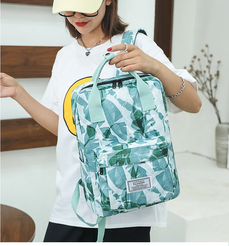 Oxford Fashion Female School Backpacks Women Bags Kawaii School Bags for Teenage Girls Book Bags Waterproof Female Laptop Bags