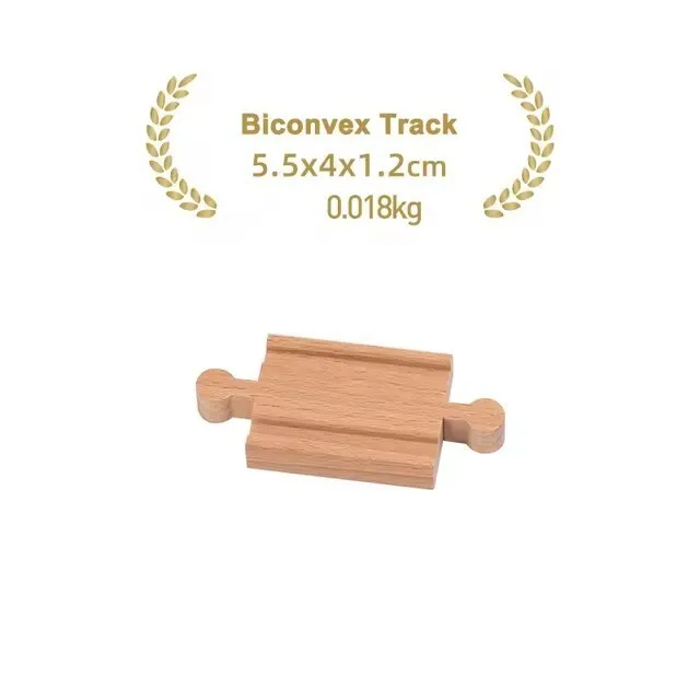 Premium Beech Wood Railway Train Track Accessories for Children’s Educational Play