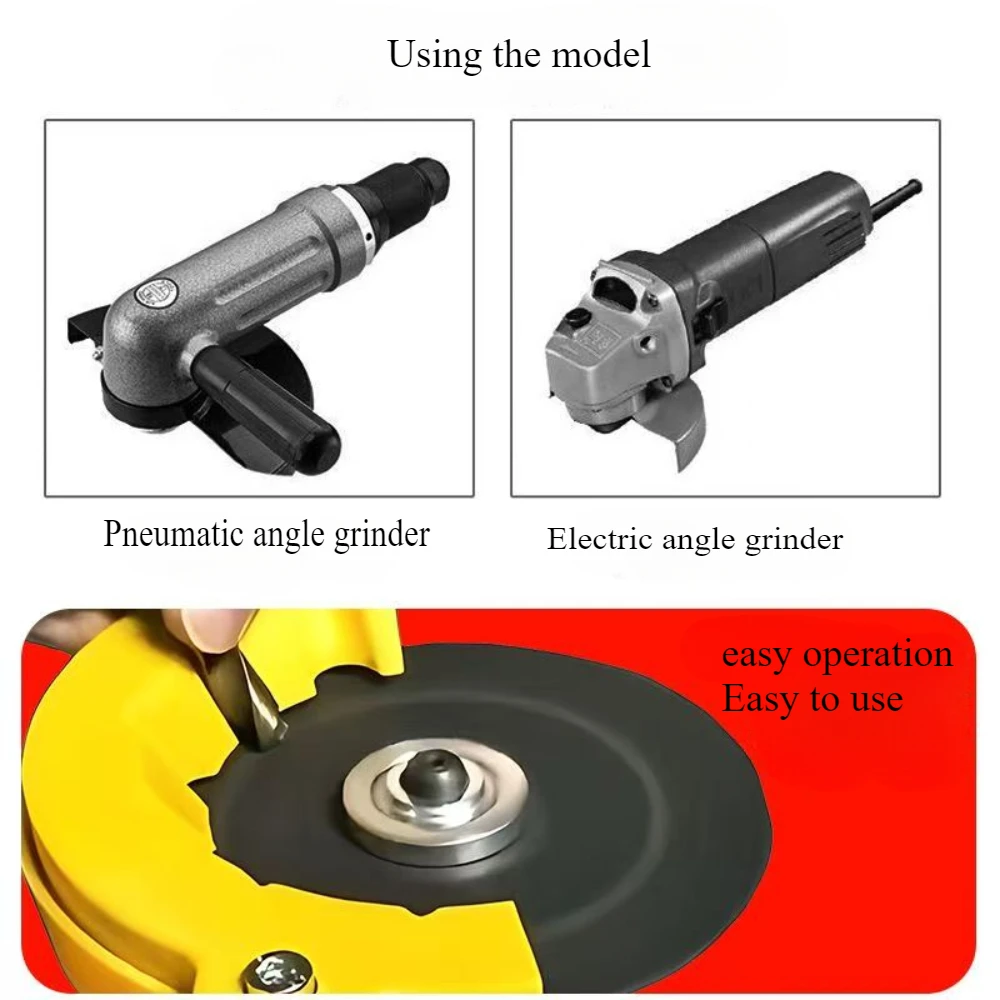 Portable Plastic bracket for angle grinder drill bit Milling/Twist Impact Drill Bit Sharpener, Household Grinding Tools 2