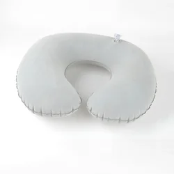 Inflatable U - Shape Travel Neck Pillow - Portable Cervical Support Pillow for Airplane Comfort (SN70902)