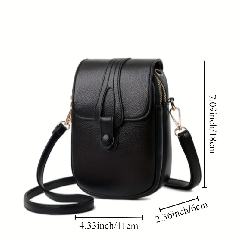 Stylish Minimalist Daily Work Commuting Handbag for Women Versatile Phone Bag, New Design for Ladies' Shoulder Crossbody Bags