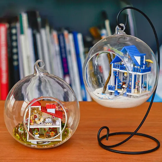 Bracket Állvány Otthoni Dekorációhoz 2Colors Esküvői Gyertyatartó Üveggolyó Zavart Baba Lóg - Image 2