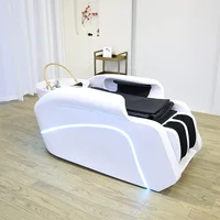 XinSheng Table de Massage lit de Massage lits de shampoing Salon de beauté meubles électriques canapé-lit Salon de coiffure équipement de lavage des cheveux 3