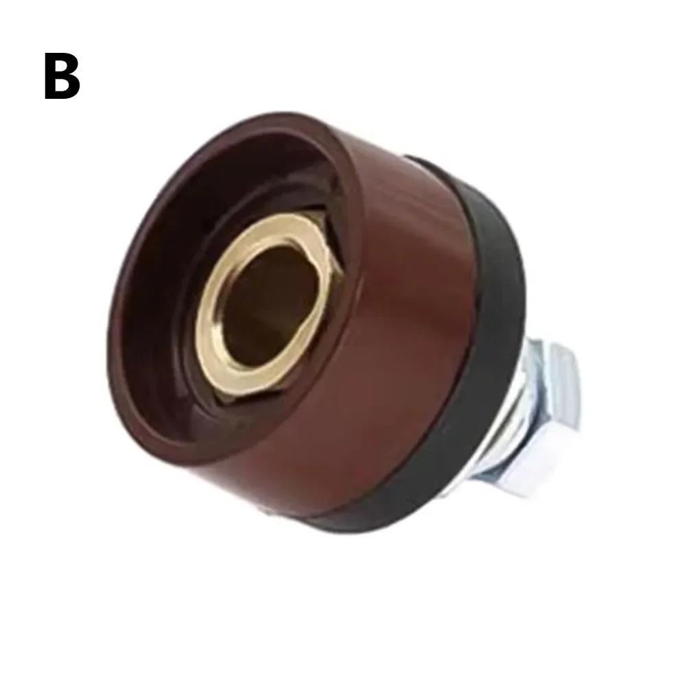 Electrical Cable Connector Industrial Waterproof Connector TIG Welding Cable Panel Connector Plug Socket for DKJ10 25 Brass for Welding Machines