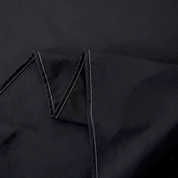 Drap de Lit en Coton Délavé Solide et Respectueux de la Peau pour Adulte, Drap pio Noir pour Document Queen/King, 1 Pièce 6