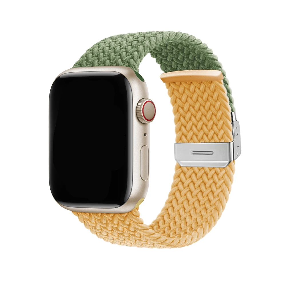 Braided Stretchy Nylon Bracelet Watch Strap