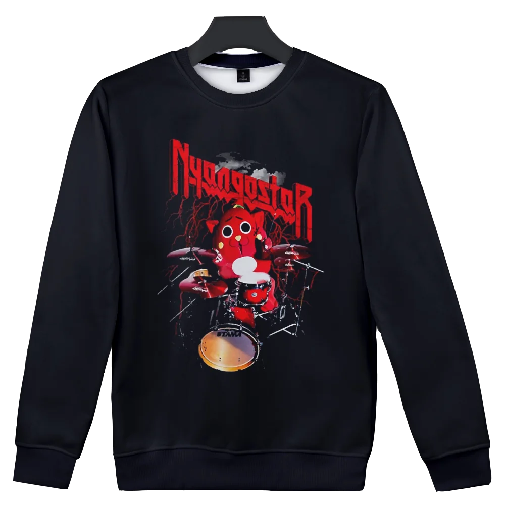 

Nyango Star O-Neck Sweatshirts Women Men Long Sleeve Fashion Pullover Clothes