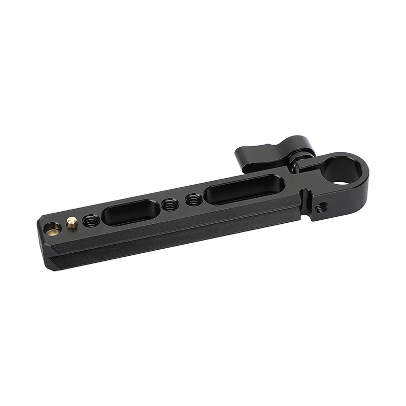 Camera Bracket SZRIG 15mm Single Rod With Double-Sided NATO Safety Rail (3.8")