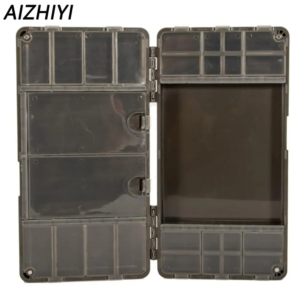 Fishing Tackle Storage Organizer 27 Grid Fishing Accessories Box Magnetic Multipurpose Compartments Gear Accessories