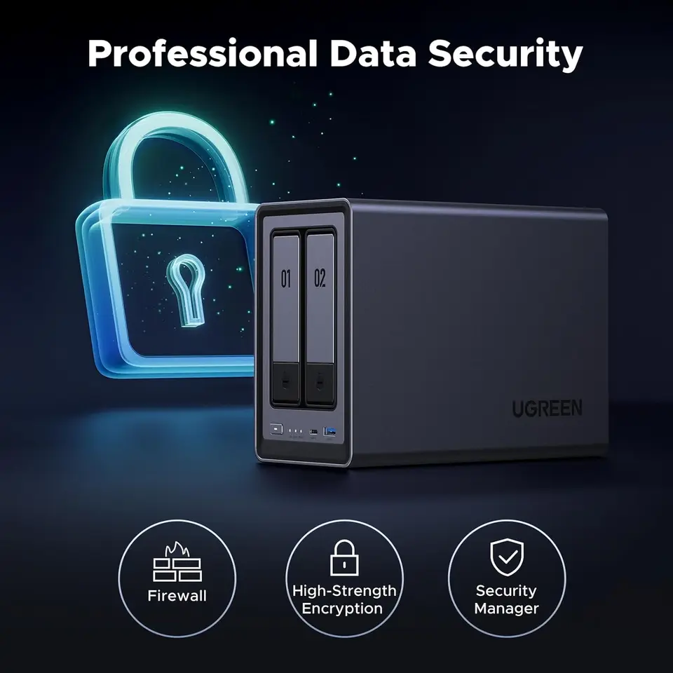 UGREEN DXP2800 2ベイNAS&4TB SSD付き 2 bay NAS Storage for Home | 14-day worry-free trial – UGREEN NAS US