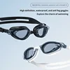 Adjustable Swimming Professional Goggles HD Anti Fog Swimming Training Glasses Water Racing Water Sports Equipment for Men Women