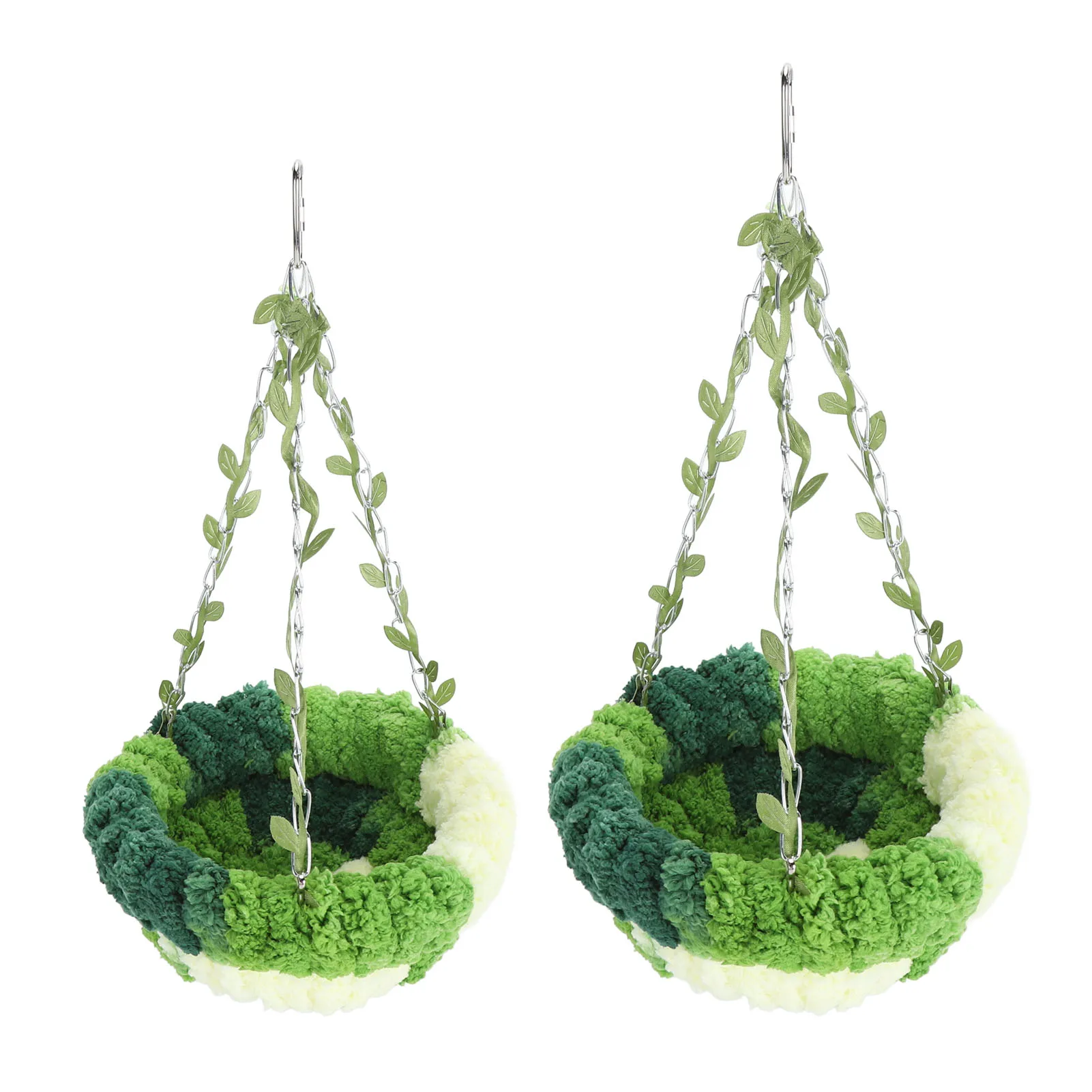 Bird Cage Hammock Parrot Hammock Bed Comfortable Soft Coral Fleece Hanging Bird Sleeping Nest Cage Green Parrot Sleeping Bed pet sleeping bed,bird sleeping bed,bird nest