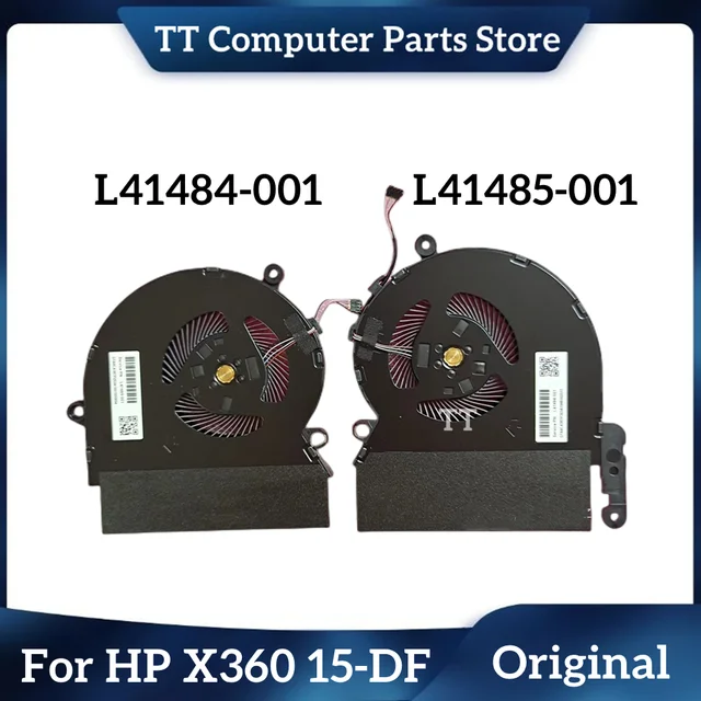 TT NEW Original For HP X360 15-DF Laptop Cooling Fan L41484-001  