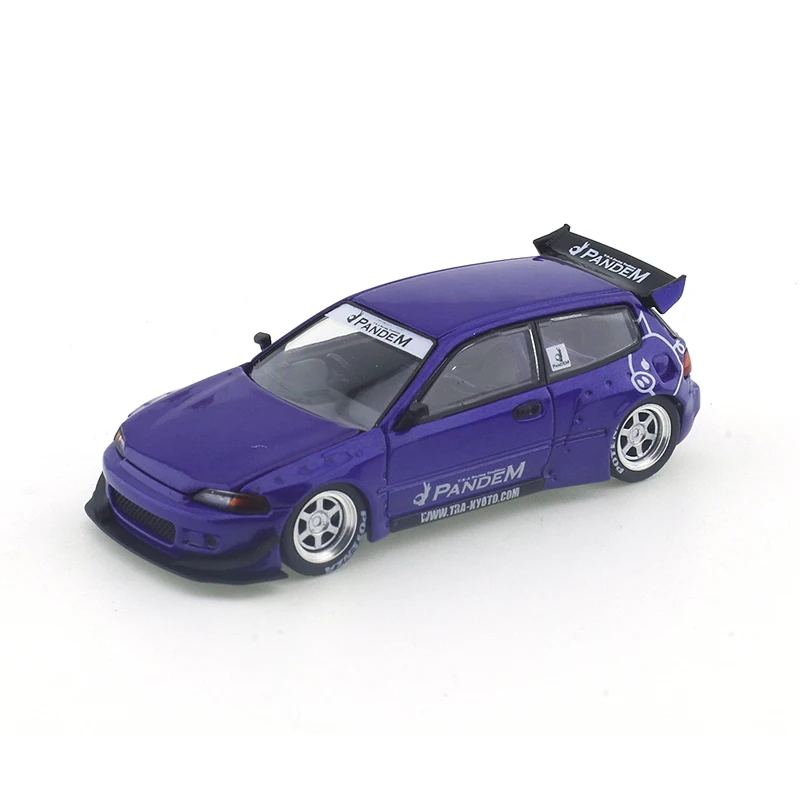 XCARTOYS POP RACE 1/64 PANDEM Civic EG6- Metallic Cars Alloy Motor