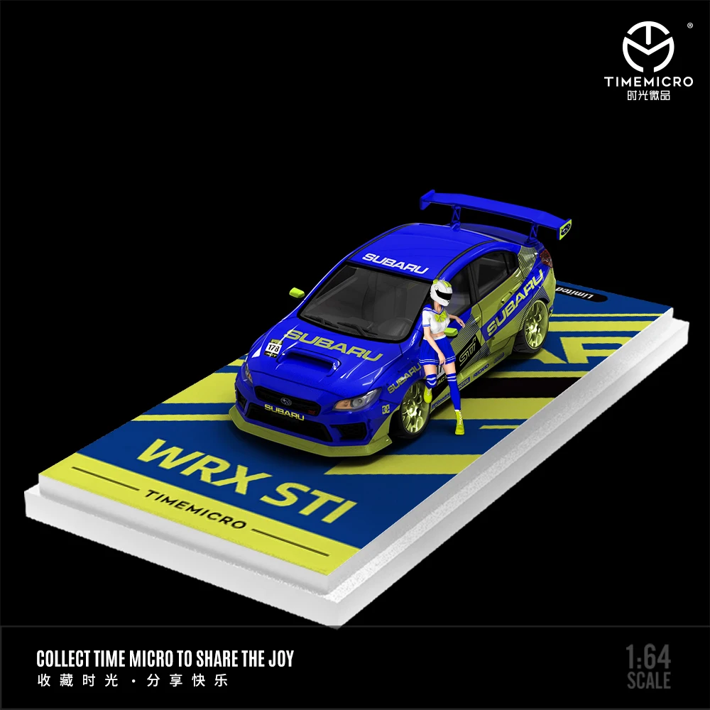 Time Micro 1:64 Subaru WRX STI Competition Version Diecast Model