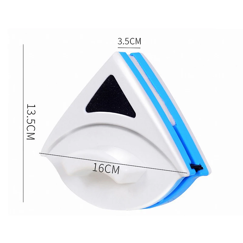 window cleaner 3-8mm Magnetic Glass Window Cleaning Tool Household Special Window Cleaner Automatic Water Discharge Double-layer Wiper