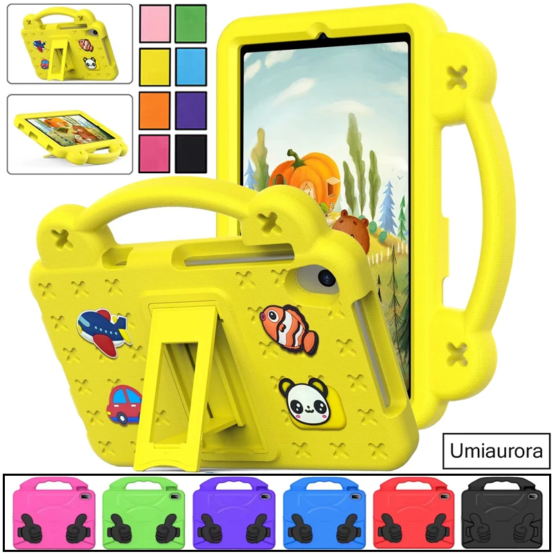 Per Lenovo Tab M8 8.0 Tb-8506F M9 Tb-310Fu M10 Plus 3Rd Gen 10.6 Tb-128Fu 10.1 Tb-X306F Tb-328Fu Kid Eva Tablet Case Stand Cover