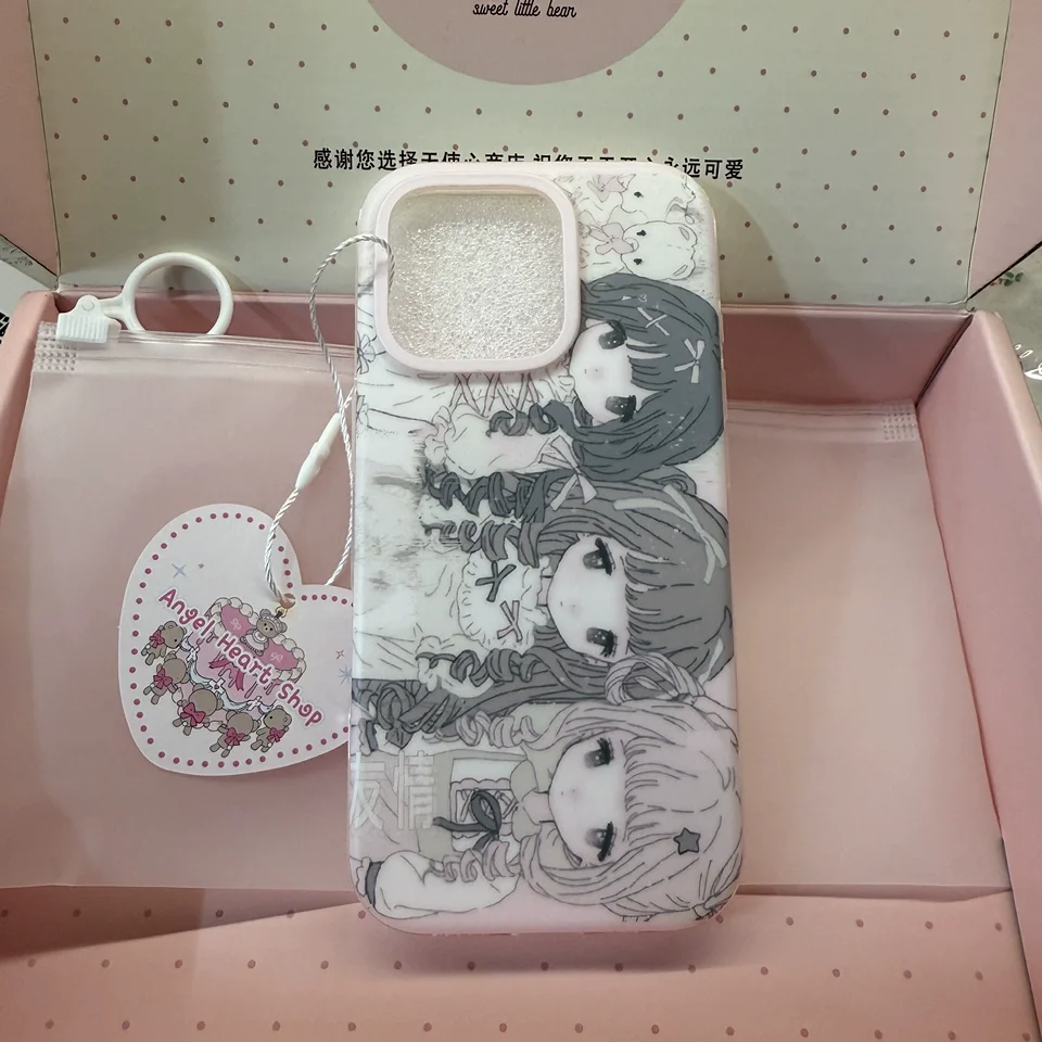 Kawaii Japanese Anime Girl Creative INS Phone Case - Y2K Lucky Cover