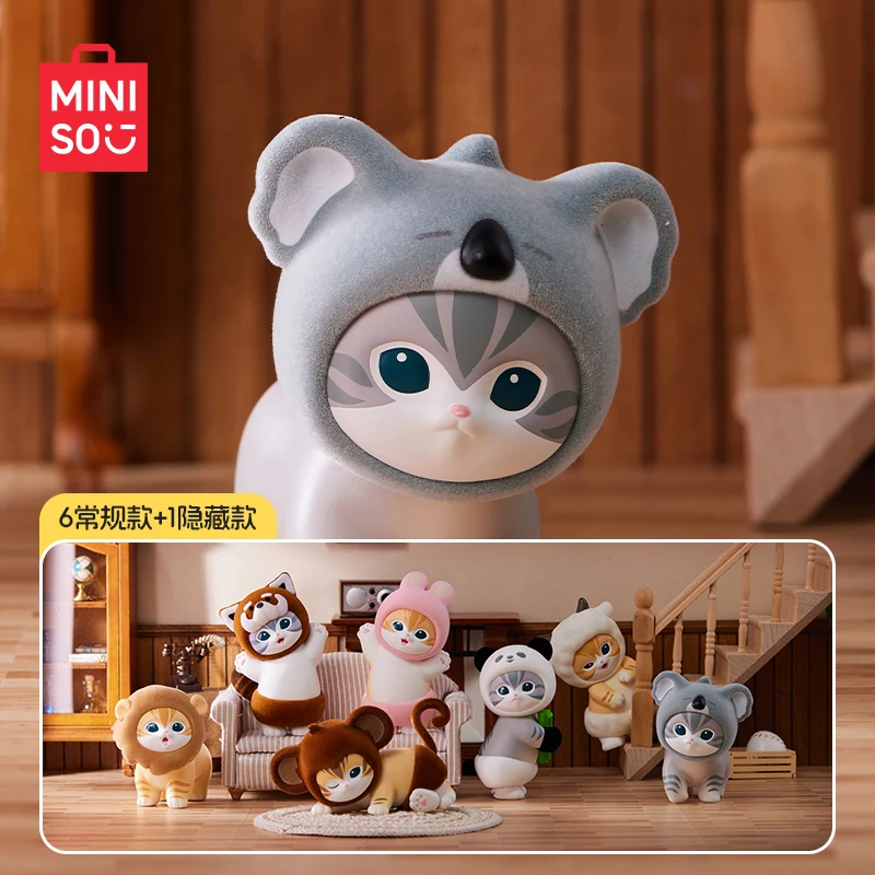 MINISO Mofusand Furry Party Series Blind Box Toys Mystery