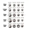 Snap Fasteners Kit Metal Button Snaps with Fastener Snap Installation Pliers For Leathercraft Clothes Garment Jean Bags Shoes 3