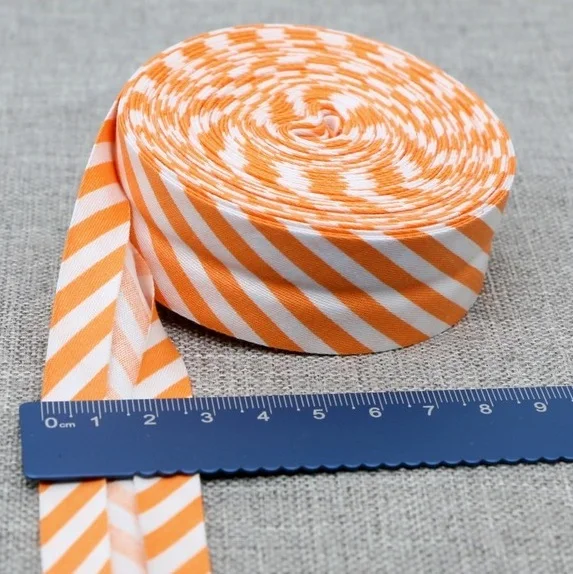 Premium Cotton Bias Tape - Folded and Ironed for Crafts, Sewing, and Quilting - Multiple Lengths Available