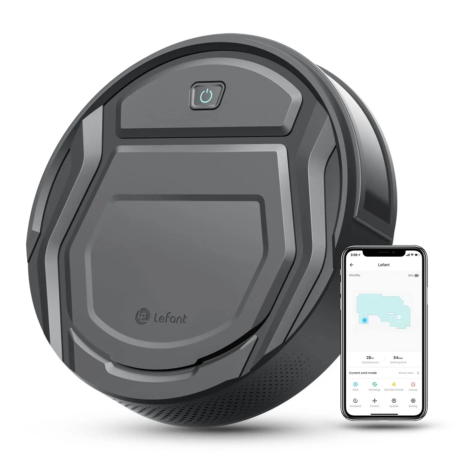 Lefant M210 Pro Robot Vacuum Cleaner for Pet Hair 7