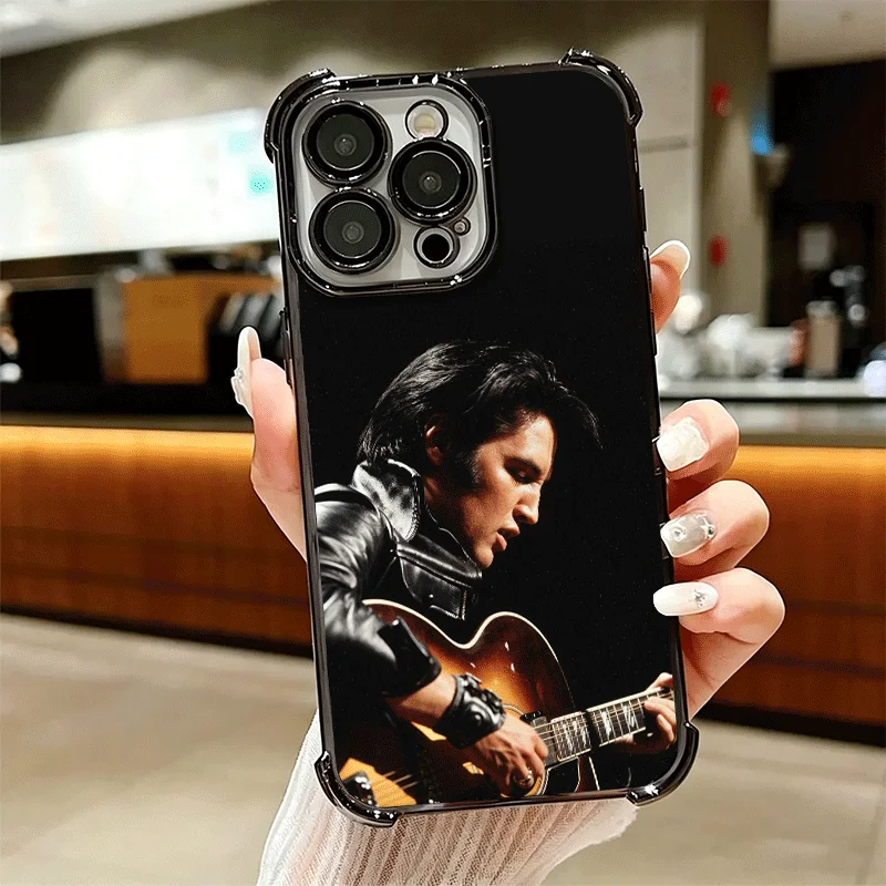 Elvis Presley Soft Plating Anti-Fall Phone Case
