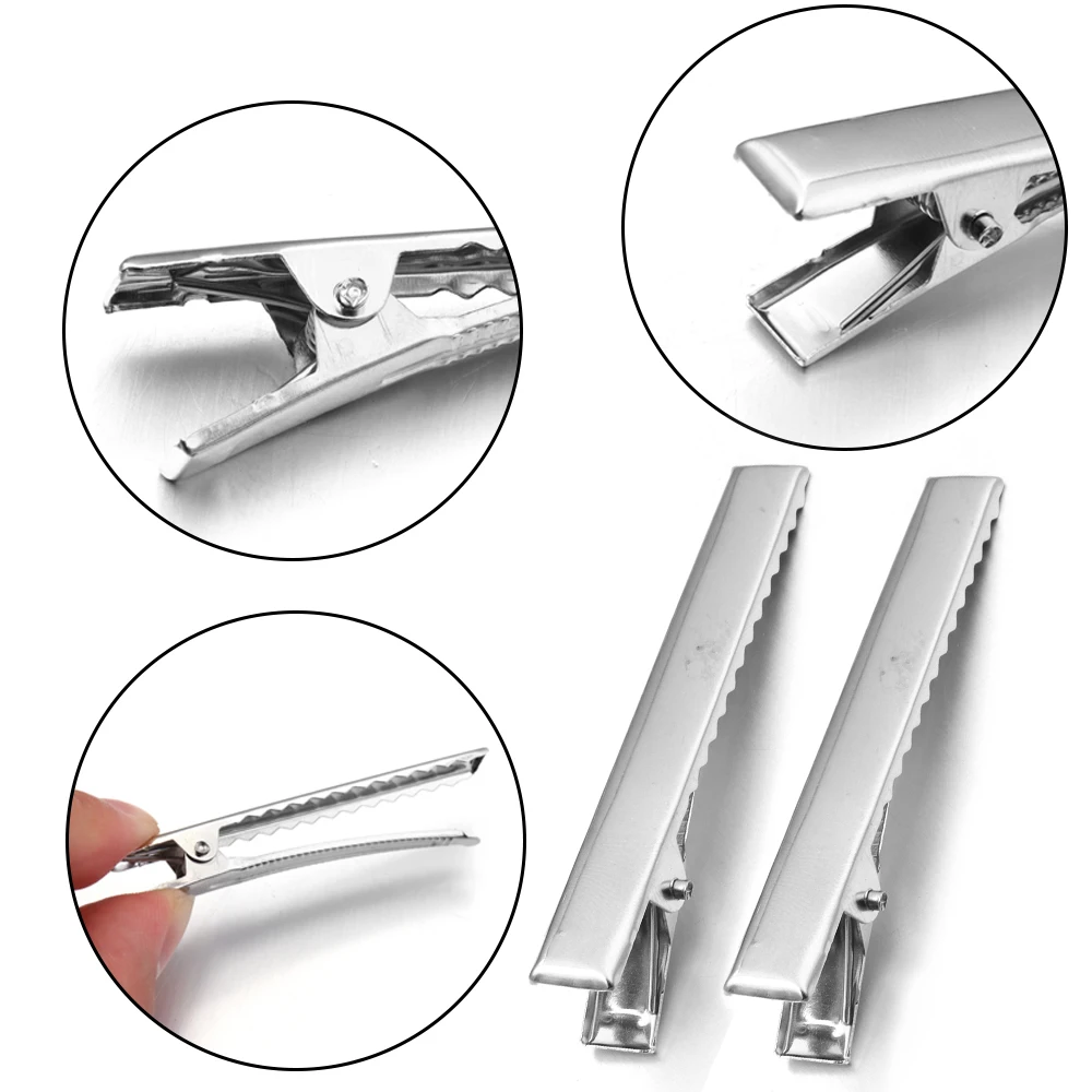 20-50pcs Metal Hair Clips Alligator Clips Hairpins Barrettes For DIY Jewelry Ornament Girls Women Hair Styling Tools Accessories 4