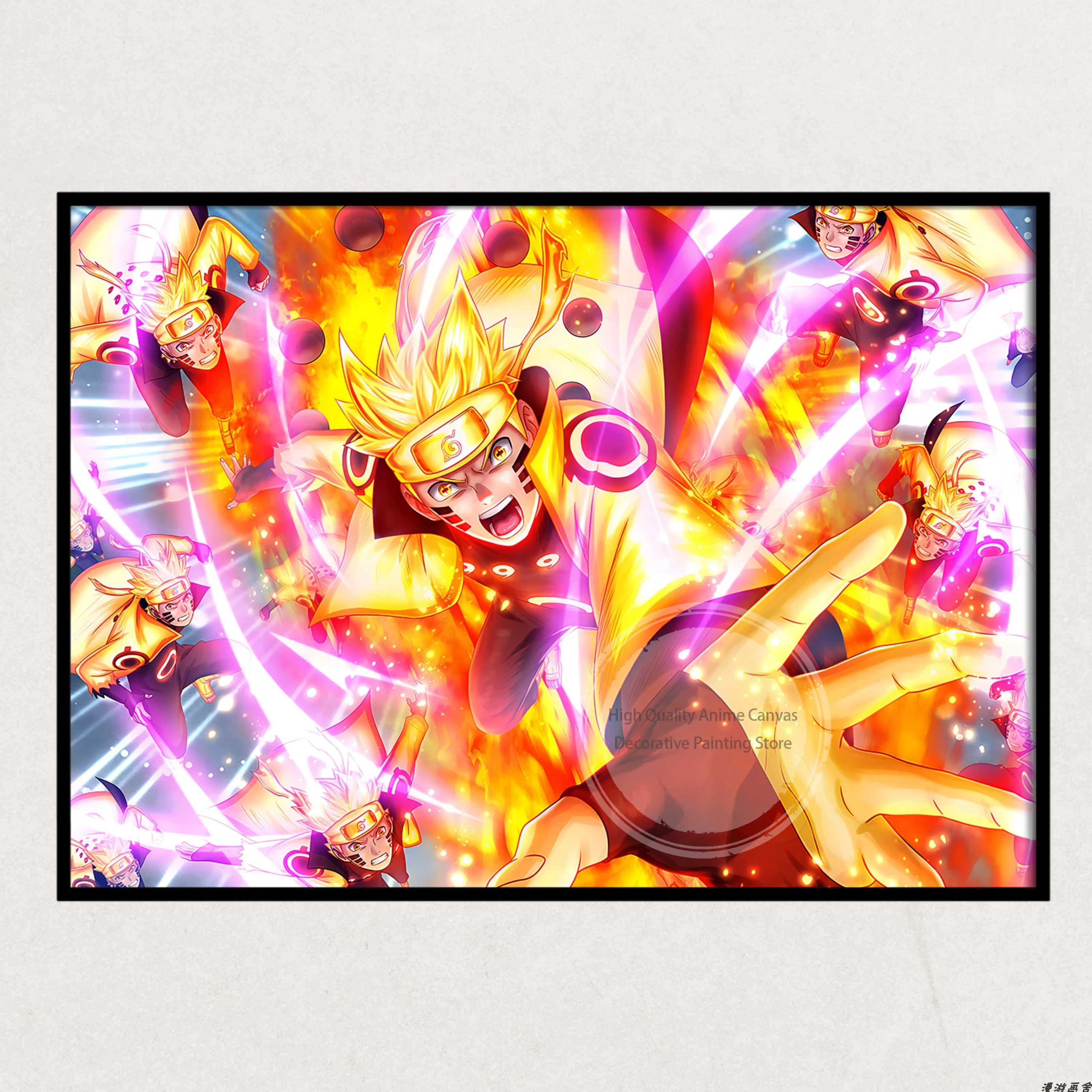 Naruto Anime Decorative Poster for E-sports and Living Spaces