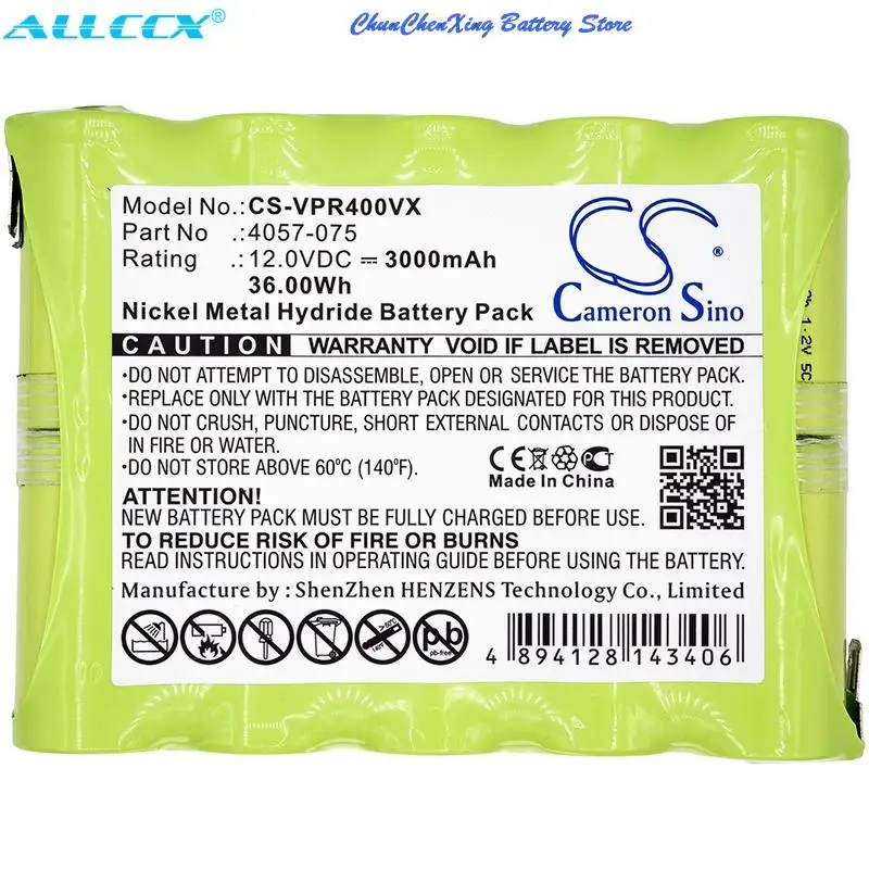 

OrangeYu 3000mAh Battery 4057-075 for WOLF Garten 4057-075,40er Bai